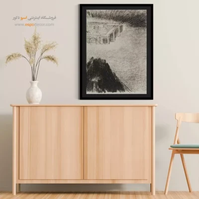 من شهر مقدس را دیدم که از جانب خدا از آسمان نازل میشد – تابلو نقاشی اودیلون ردون - اسپو دکور