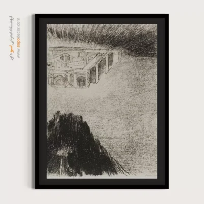 من شهر مقدس را دیدم که از جانب خدا از آسمان نازل میشد – تابلو نقاشی اودیلون ردون - اسپو دکور