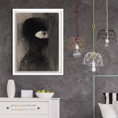 زره – تابلو نقاشی اودیلون ردون - اسپو دکور