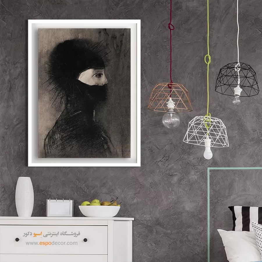 زره – تابلو نقاشی اودیلون ردون - اسپو دکور