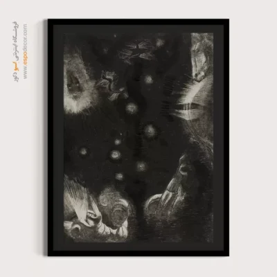 اقوام مختلف ساکن کشورهای اقیانوس آرام – تابلو نقاشی اودیلون ردون - اسپو دکور