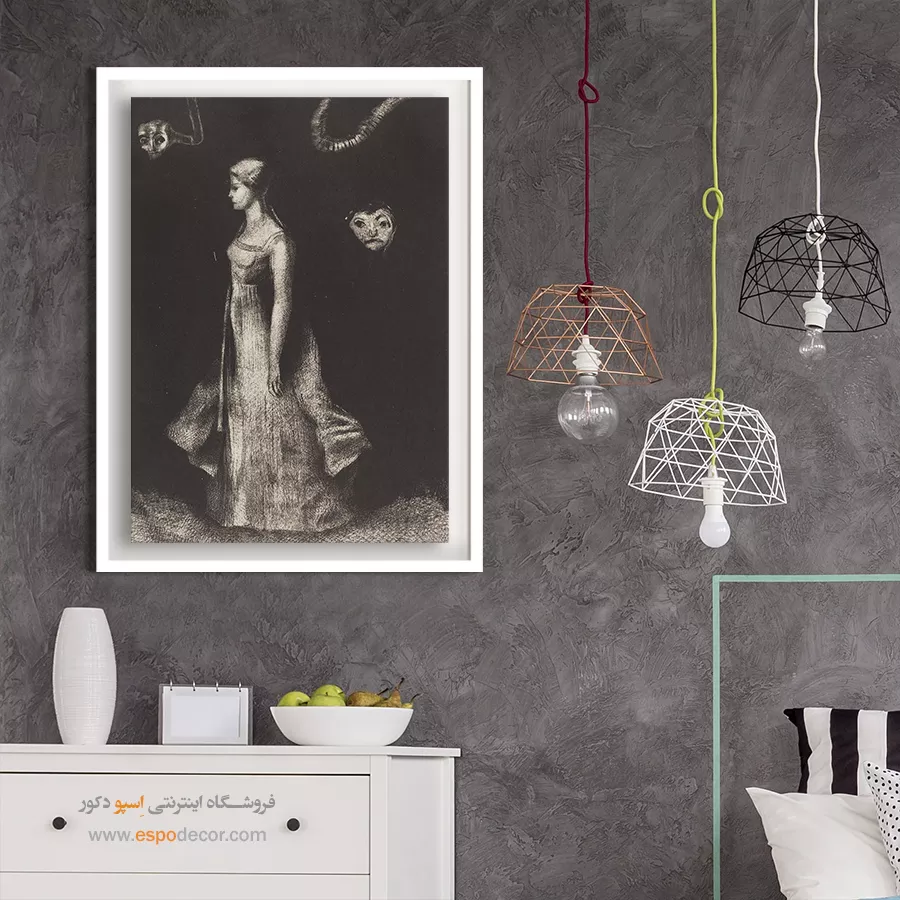 تسخیرشدگی – تابلو نقاشی اودیلون ردون - اسپو دکور