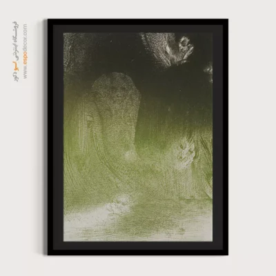 گاهی در آسمان چیزهایی دیدهام که به اشکال ارواح شباهت داشتهاند – تابلو نقاشی اودیلون ردون - اسپو دکور