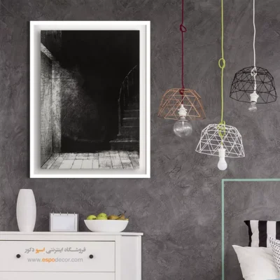 من یک نور دیدم. بزرگ و رنگ‌پریده – تابلو نقاشی اودیلون ردون - اسپو دکور