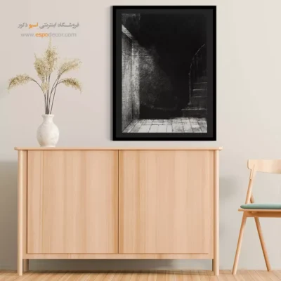 من یک نور دیدم. بزرگ و رنگ‌پریده – تابلو نقاشی اودیلون ردون - اسپو دکور