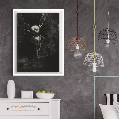 در هزارتوی شاخه‌ها، پیکر رنگ‌پریده پدیدار شد – تابلو نقاشی اودیلون ردون - اسپو دکور