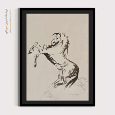 اسب جهنده روی ابرها – تابلو نقاشی اودیلون ردون - اسپو دکور