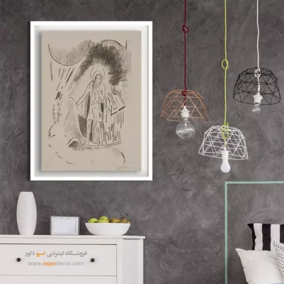 مردی سوار بر پگاسوس – تابلو نقاشی اودیلون ردون - اسپو دکور