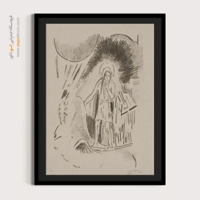 مردی سوار بر پگاسوس – تابلو نقاشی اودیلون ردون - اسپو دکور