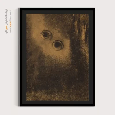 چشمان اودیلون ردون در جنگل – تابلو نقاشی اودیلون ردون - اسپو دکور