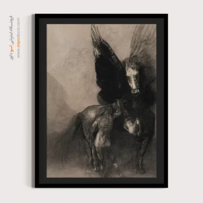 پگاسوس و بلروفون – تابلو نقاشی اودیلون ردون - اسپو دکور