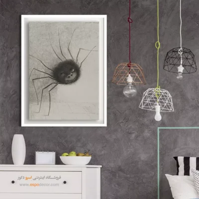 عنکبوت – تابلو نقاشی اودیلون ردون - اسپو دکور