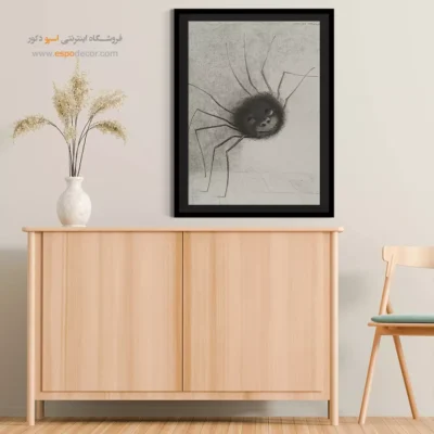 عنکبوت – تابلو نقاشی اودیلون ردون - اسپو دکور