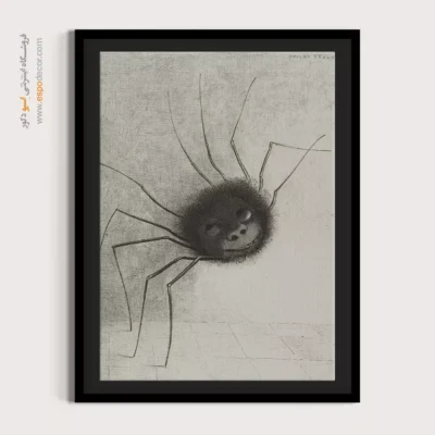 عنکبوت – تابلو نقاشی اودیلون ردون - اسپو دکور