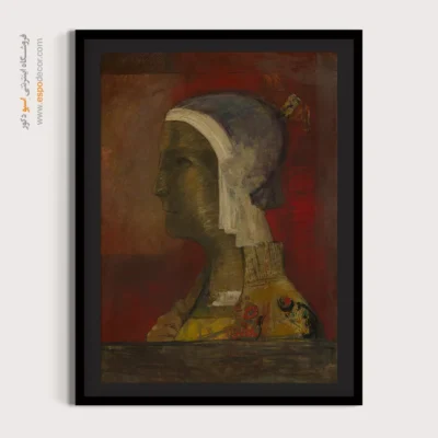 سر نمادین – تابلو نقاشی اودیلون ردون - اسپو دکور