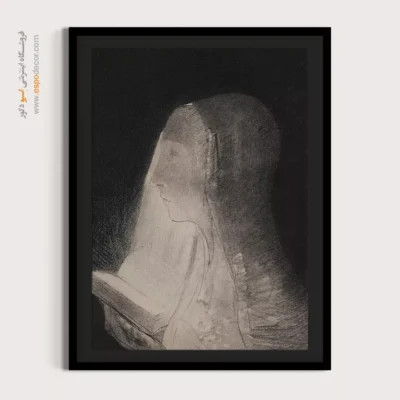 کتاب نور – تابلو نقاشی اودیلون ردون - اسپو دکور