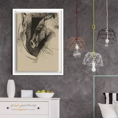 اسب مسابقه – تابلو نقاشی اودیلون ردون - اسپو دکور