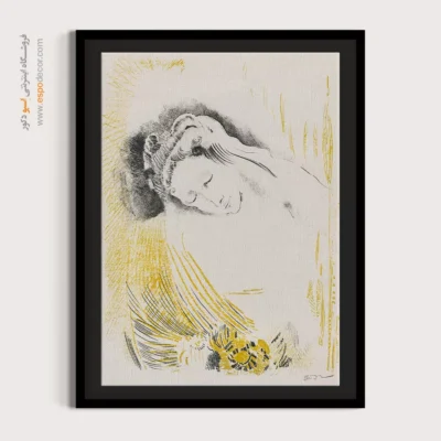 شولامیت – تابلو نقاشی اودیلون ردون - اسپو دکور