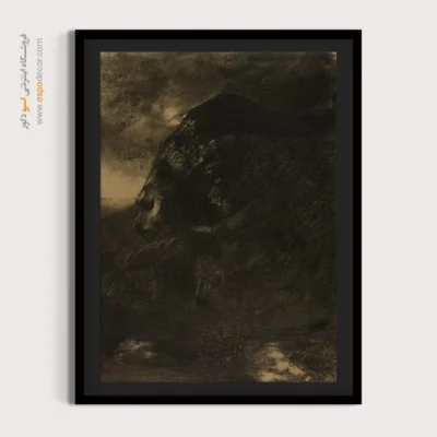 ابوالهول – تابلو نقاشی اودیلون ردون - اسپو دکور