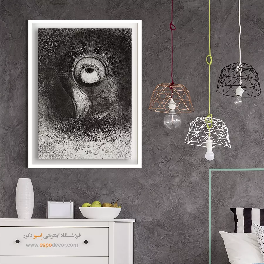 شاید اولین رؤیایی بود که گل از سر گذراند – تابلو نقاشی اودیلون ردون - اسپو دکور