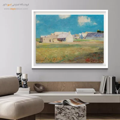 دهکده برتون – تابلو نقاشی اودیلون ردون - اسپو دکور