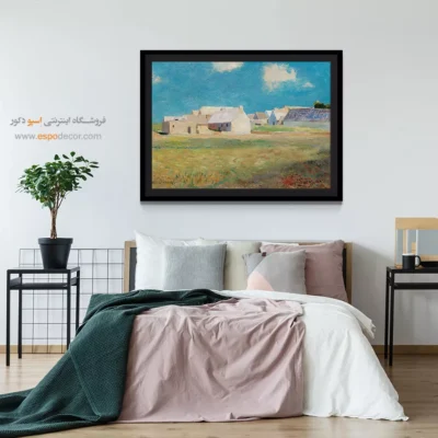 دهکده برتون – تابلو نقاشی اودیلون ردون - اسپو دکور