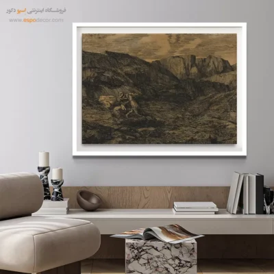 ترس – تابلو نقاشی اودیلون ردون - اسپو دکور