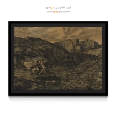 ترس – تابلو نقاشی اودیلون ردون - اسپو دکور