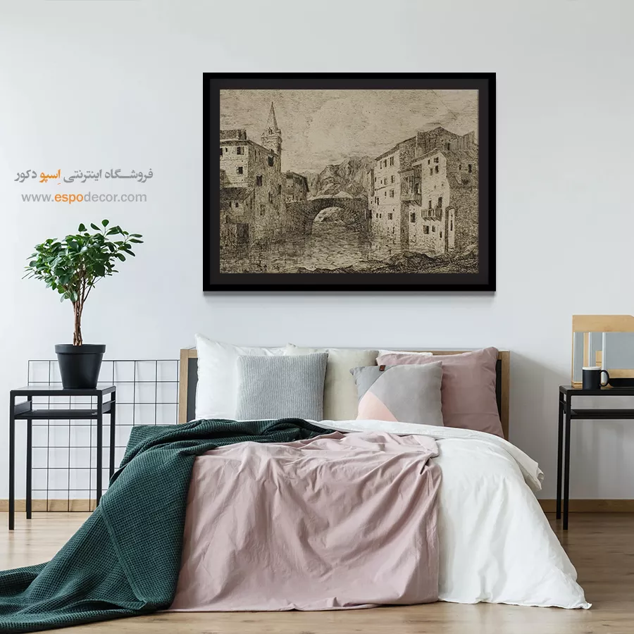 سنت ژان پیه دو پورت – تابلو نقاشی اودیلون ردون - اسپو دکور