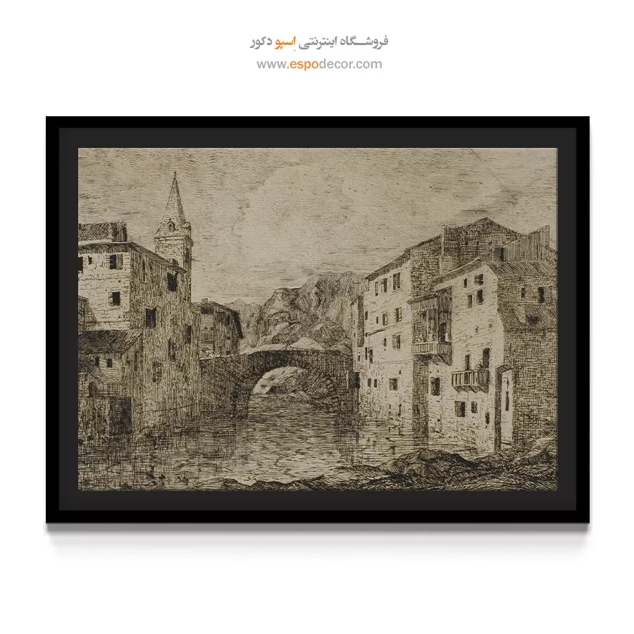 سنت ژان پیه دو پورت – تابلو نقاشی اودیلون ردون - اسپو دکور