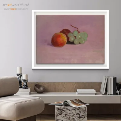 طبیعت بی‌جان با میوه – تابلو نقاشی اودیلون ردون - اسپو دکور