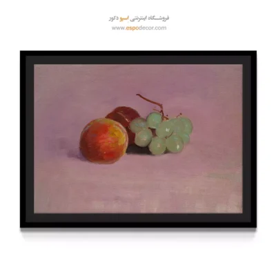طبیعت بی‌جان با میوه – تابلو نقاشی اودیلون ردون - اسپو دکور