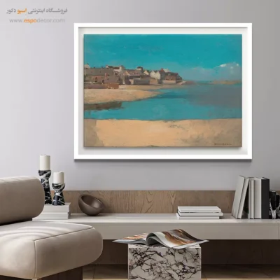 دهکده کنار دریا – تابلو نقاشی اودیلون ردون - اسپو دکور