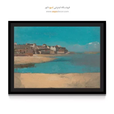 دهکده کنار دریا – تابلو نقاشی اودیلون ردون - اسپو دکور