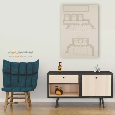 تابلو ایران قدیم - اسپو دکور