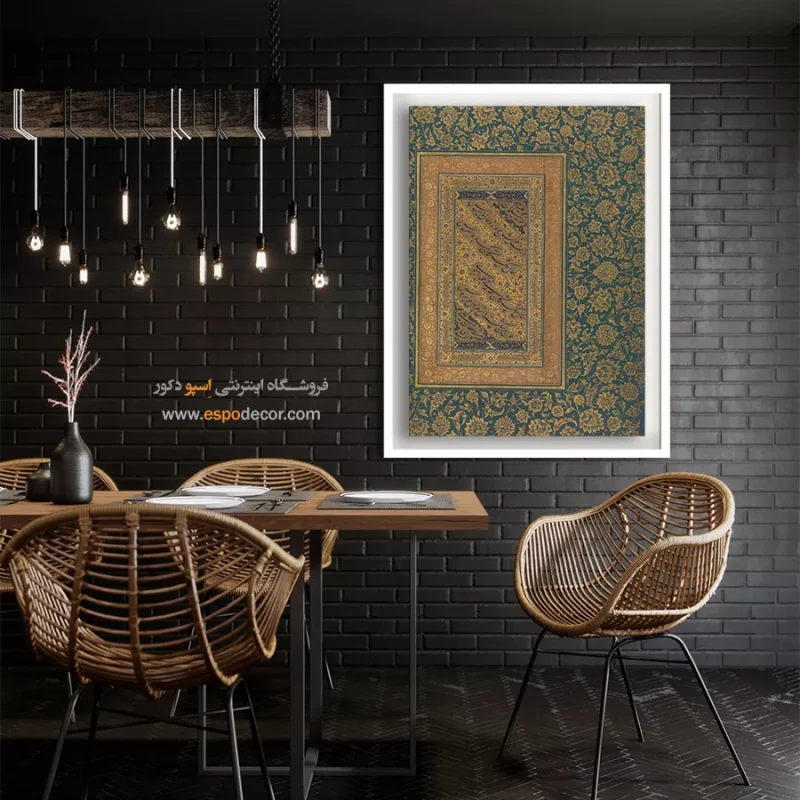 تابلو خطاطی قدیمی - Image 3