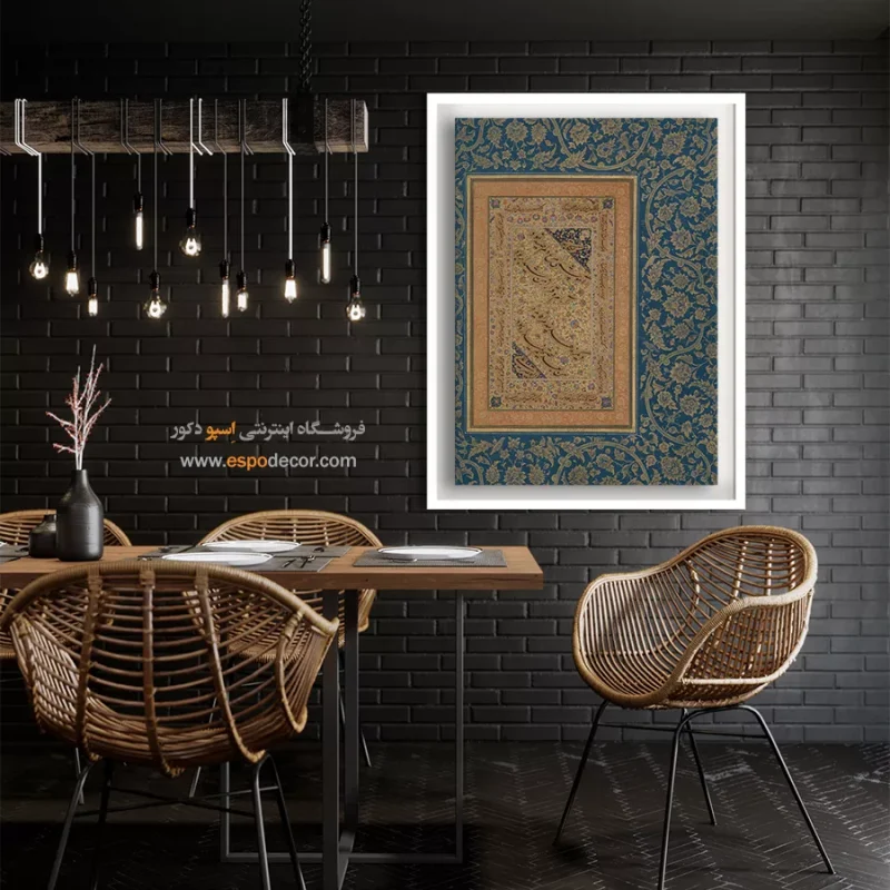 تابلو خطاطی قدیمی - Image 3