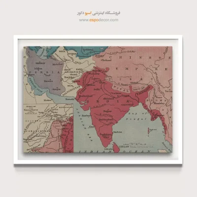 تابلو نقشه قدیمی