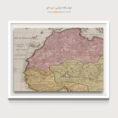 تابلو نقشه قدیمی