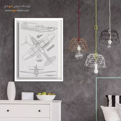 جادوی علم – تابلو طرح اختراعات - خرید تابلو فنی - اسپو دکور