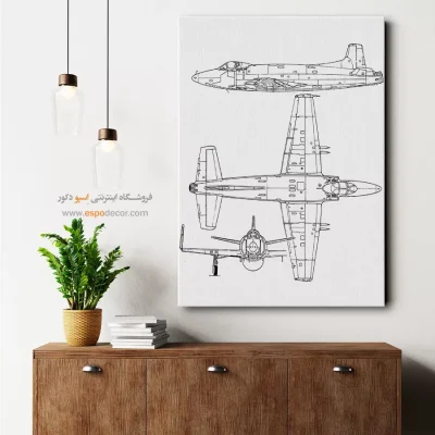 روایت نبوغ – تابلو طرح اختراعات - تابلو طراحی اختراع مدرن - اسپو دکور