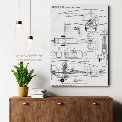 رازهای مکانیک – تابلو طرح اختراعات - تابلو طراحی اختراع زیر قیمت بازار - اسپو دکور