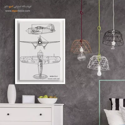 آثار جاودان – تابلو طرح اختراعات - سایت فروش تابلوهای طراحی اختراع - اسپو دکور