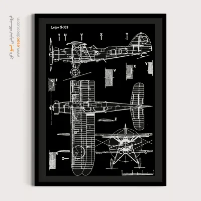 چشم‌انداز اختراعات – تابلو طرح اختراعات - تابلو هدیه خاص - اسپو دکور