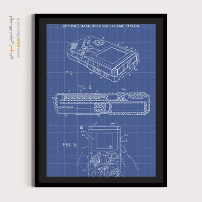 فرمول‌های اختراعی – تابلو طرح اختراعات - هدیه طراحی اختراع برای دوستان - اسپو دکور