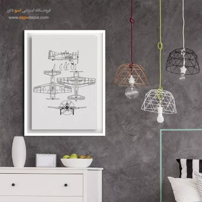 نوآوری بی‌مرز – تابلو طرح اختراعات - خرید تابلو طراحی اختراع برای کادو - اسپو دکور