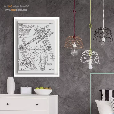 ذهن تا دستاورد – تابلو طرح اختراعات - کادو با تابلو خاص - اسپو دکور