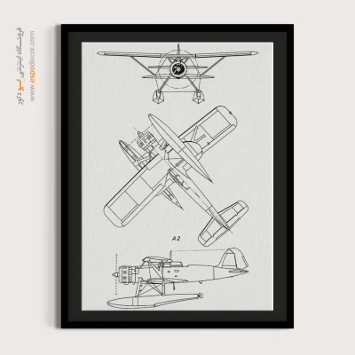 گنجینههای مکانیک – تابلو طرح اختراعات - تابلو شخصیسازی شده - اسپو دکور