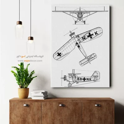 تابلو سفارشی با طرح طراحی اختراع