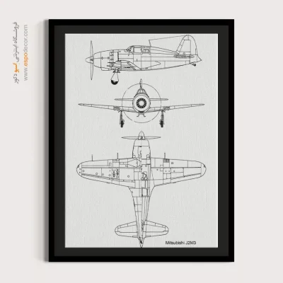 نوآوری در هنر – تابلو طرح اختراعات - سفارش تابلو با متن خاص - اسپو دکور